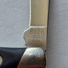 Vintage 1995 Buck 309 Companion Pocket Knife 2-Blade USA Slipjoint