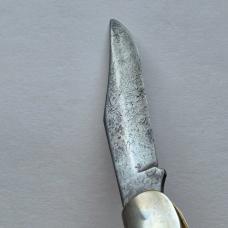 Vintage Ka-Bar USA 1184 Folding Hunter Knife Jigged Delrin 2-Blade Slipjoint