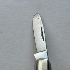 Vintage Schrade NY USA 881 Stockman Pocket Knife Jigged Delrin 3 Blade 4"