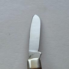Vintage Schrade NY USA 881 Stockman Pocket Knife Jigged Delrin 3 Blade 4"