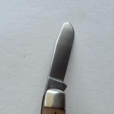 Vintage Schrade NY USA 881 Stockman Pocket Knife Jigged Delrin 3 Blade 4"