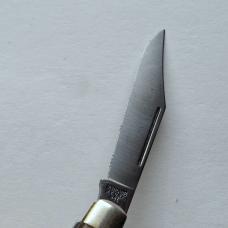 Vintage Schrade NY USA 881 Stockman Pocket Knife Jigged Delrin 3 Blade 4"
