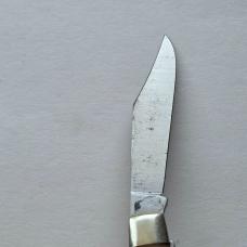 Vintage Schrade NY USA 881 Stockman Pocket Knife Jigged Delrin 3 Blade 4"