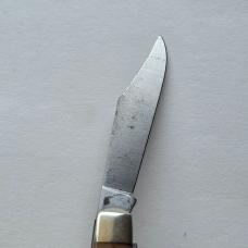 Vintage Schrade NY USA 881 Stockman Pocket Knife Jigged Delrin 3 Blade 4"
