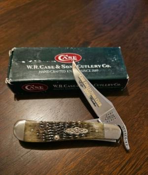 2001 Case Russlock CCC Life Member knife