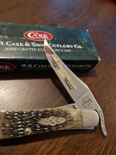 2001 Case Russlock CCC Life Member knife