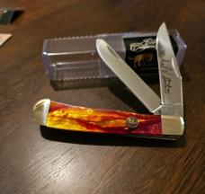 Hen & Rooster Michael Prater Corelon Trapper "Golden Ruby"