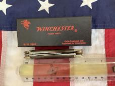 1989 Winchester Sowbelly Stockman (Mdl# 3949) w/ Dark Black Bone Handles -NOS in orig box