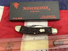 1989 Winchester Sowbelly Stockman (Mdl# 3949) w/ Dark Black Bone Handles -NOS in orig box
