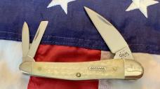 Case xx 2002 Whittler (MDL# 6355WH) w/ Nice Natural Bone Handles -NOS