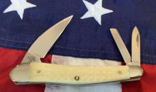 Case xx 2002 Whittler (MDL# 6355WH) w/ Nice Natural Bone Handles -NOS