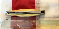 1980 Case xx Stockman Knife w/ Super Wide, Fat Boy Stag Handles, 75th Green Blade Etch -NOS
