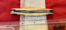1980 Case xx Stockman Knife w/ Super Wide, Fat Boy Stag Handles, 75th Green Blade Etch -NOS