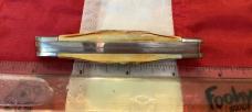 1980 Case xx Stockman Knife w/ Super Wide, Fat Boy Stag Handles, 75th Green Blade Etch -NOS