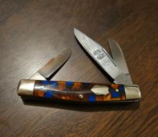 Bulldog Brand 3 blade Stockman Celluloid Handles