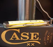 2026 Case XX Cheetah Cub 311 1/2 Yellow Synthetic Smooth- Stainless Blade