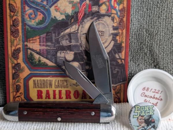 GEC - Great Eastern Cutlery #68 Cocobolo Wood Pony Jack GEC - Great Eastern Cutlery #68 Cocobolo Wood Pony Jack