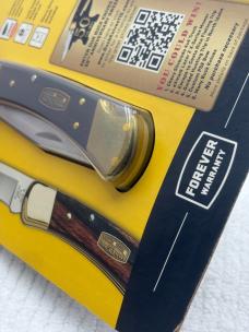 Buck 50th Anniversary 110 Folding Hunter 2002 Tang Stamp New In Package