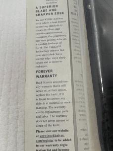 Buck 50th Anniversary 110 Folding Hunter 2002 Tang Stamp New In Package
