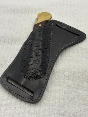 Schrade + USA LB7 Bear Paw Vintage Lock Back 1 Blade Hunter Pocket Knife