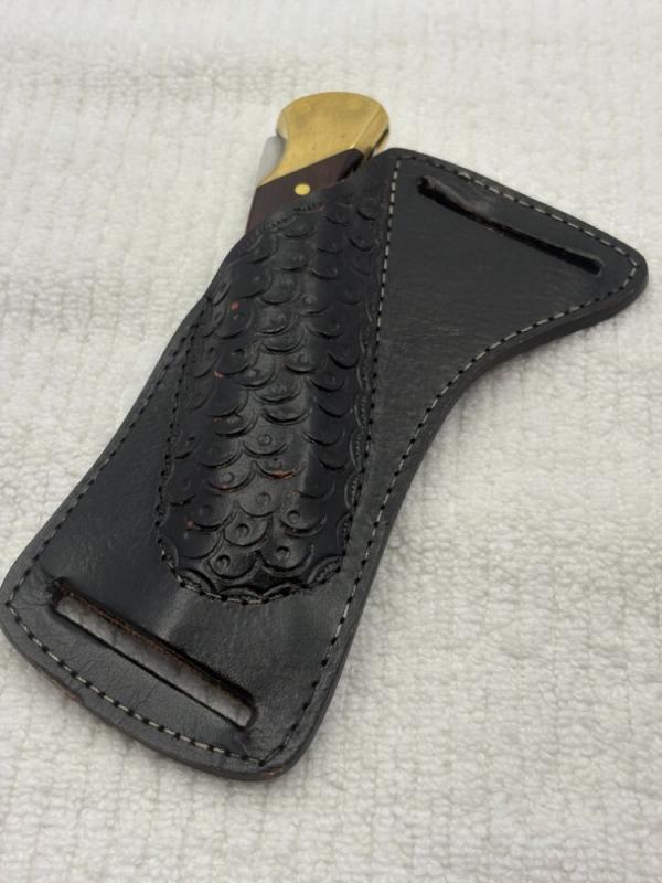 Schrade + USA LB7 Bear Paw Vintage Lock Back 1 Blade Hunter Pocket Knife