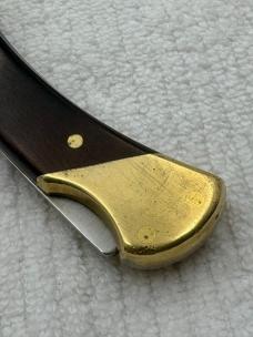 Schrade + USA LB7 Bear Paw Vintage Lock Back 1 Blade Hunter Pocket Knife