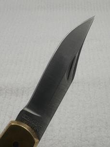 Schrade + USA LB7 Bear Paw Vintage Lock Back 1 Blade Hunter Pocket Knife