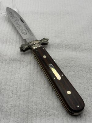 Parker Cutlery Co Large Lock Back Hand Made In Japan Vintage Far West Hunting Knife (156)
