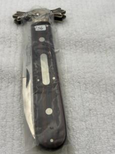 Parker Cutlery Co Large Lock Back Hand Made In Japan Vintage Far West Hunting Knife (156)