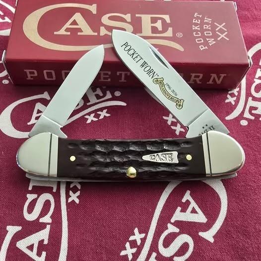 2026 Case Pocket Worn Canoe 62131 SS. Beautiful Corn Cob Jig Mahogany Bone handles. NIB 2026 Case Pocket Worn Canoe 62131 SS. Beautiful Corn Cob Jig Mahogany Bone handles. NIB