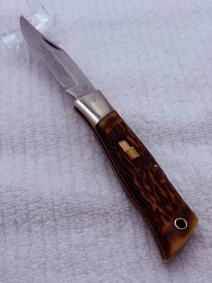 Camillus Cam Lock #7 Made In USA Vintage 1 Blade Slip Joint Pocket Knife