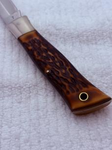 Camillus Cam Lock #7 Made In USA Vintage 1 Blade Slip Joint Pocket Knife