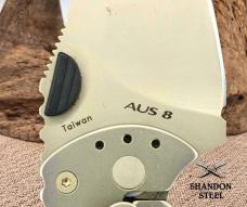 BOKER PLUS AUS 8 SUBCOM TAIWAN FOLDING ULTRA COMPACT POCKET KNIFE (169)