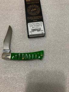 Case XX Axe Handle bright green gator jig 11445 BR61135 SS
