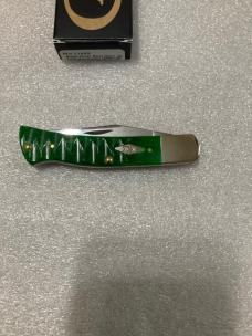 Case XX Axe Handle bright green gator jig 11445 BR61135 SS