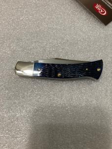 Case XX Axe Handle Navy Blue bone Rogers jig 06888 BR61135 SS