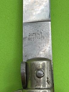 Early 8” Patent Stamped Transitional Stiletto