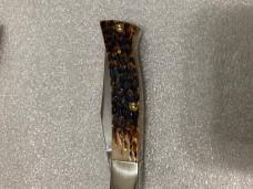 Case XX Axe Handle Amber bone Peach Seed jig 10799 BR61135