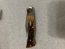Case XX Axe Handle Amber bone Peach Seed jig 10799 BR61135
