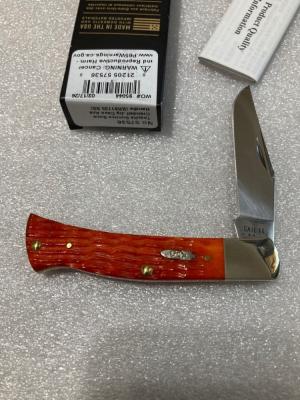 Case XX Tequila Sunrise Bone Crandall Jig 57536 BR61135 SS