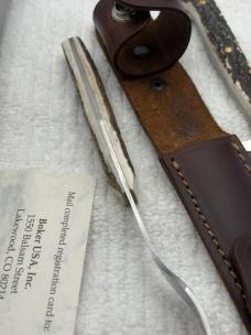 Boker Tree Brand Matching Knife And Fork Dining or Picnic Set Model FC5721HH