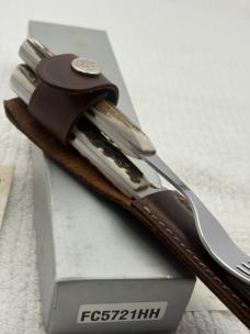 Boker Tree Brand Matching Knife And Fork Dining or Picnic Set Model FC5721HH