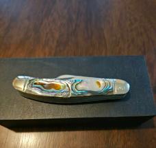 Remington Abalone Collector's Series three blade Sowbelly Stockman 