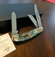 Remington Abalone Collector's Series three blade Sowbelly Stockman 