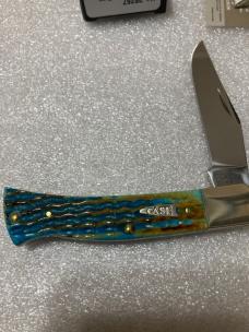 Case XX Axe Handle Burnt Sea Dragon Bone Corn Cob Jig 25257 Br61135 SS