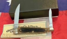 Queen *Dan Burke* 2007 Half Whittler w/ Beautiful Winterbottom Bone Handles -MINT -NOS
