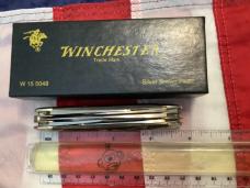 1989 Winchester 5 Blade Sowbelly Stockman (Mdl# 5049) w/ Silver Brown Pearl Handles -NOS in orig box