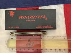 1990 Winchester Half Whittler (Mdl# 2903) w/ Nice Brown Bone Handles. -NOS in Orig Box