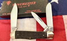 1988 Winchester Whittler (Mdl# 3904) w/ Nice Black Bone Handles. -NOS in Orig Box