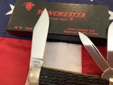 1988 Winchester Whittler (Mdl# 3904) w/ Nice Black Bone Handles. -NOS in Orig Box